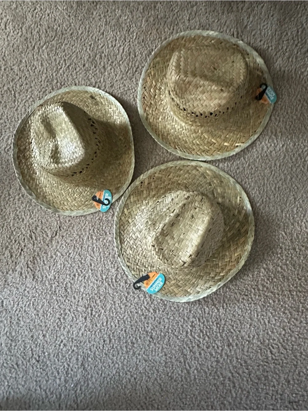 Straw Cowboy Hat - Natural Straw